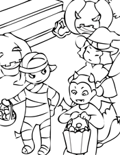 Halloween Trick or Treaters