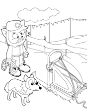 Dog Sled Racer