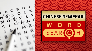 Chinese New Year Word Search
