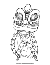 Chinese New Year Coloring Pages • FREE Printable PDF from PrimaryGames