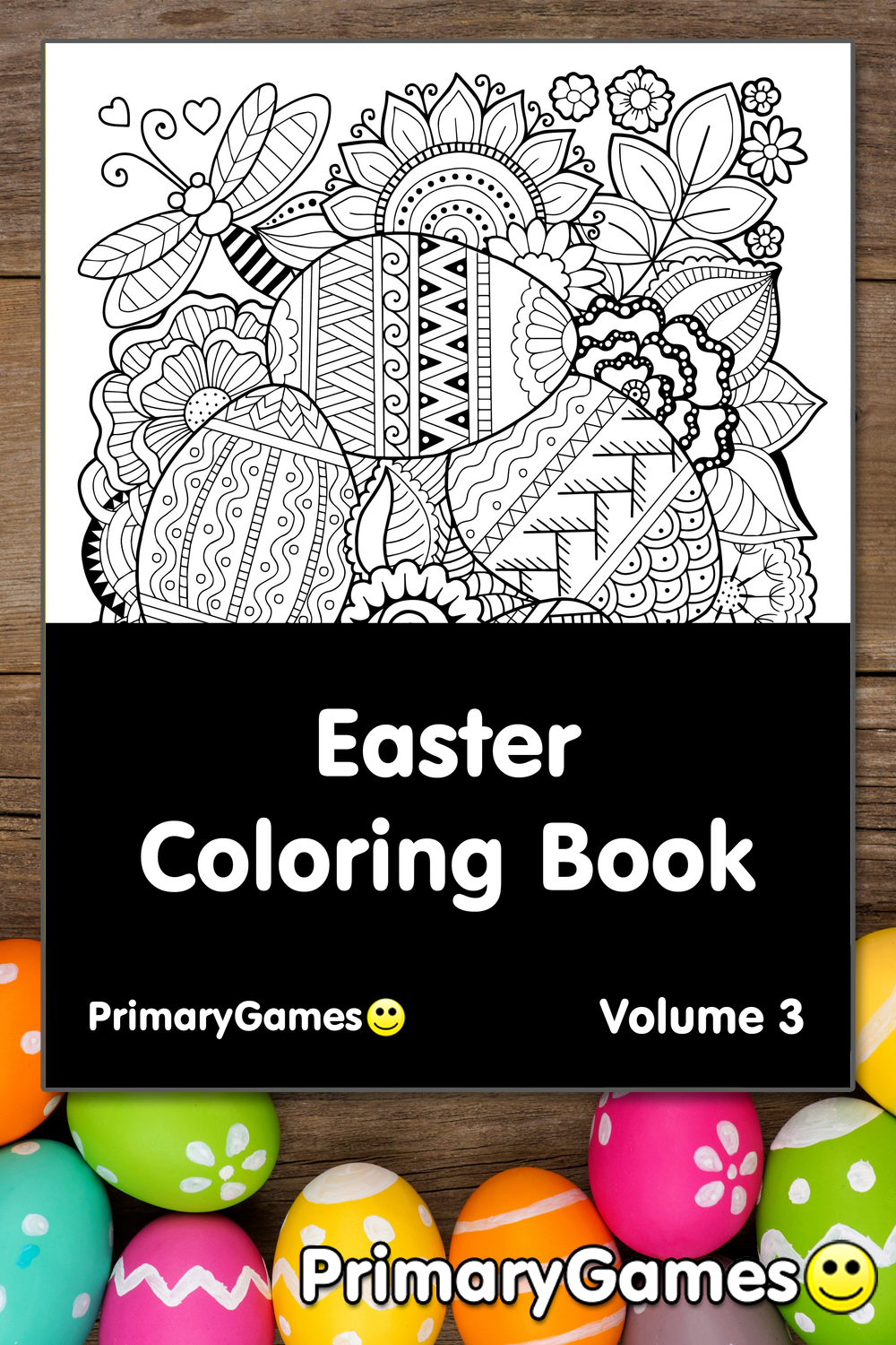 Easter Coloring eBook: Volume 3 • FREE Printable PDF from PrimaryGames