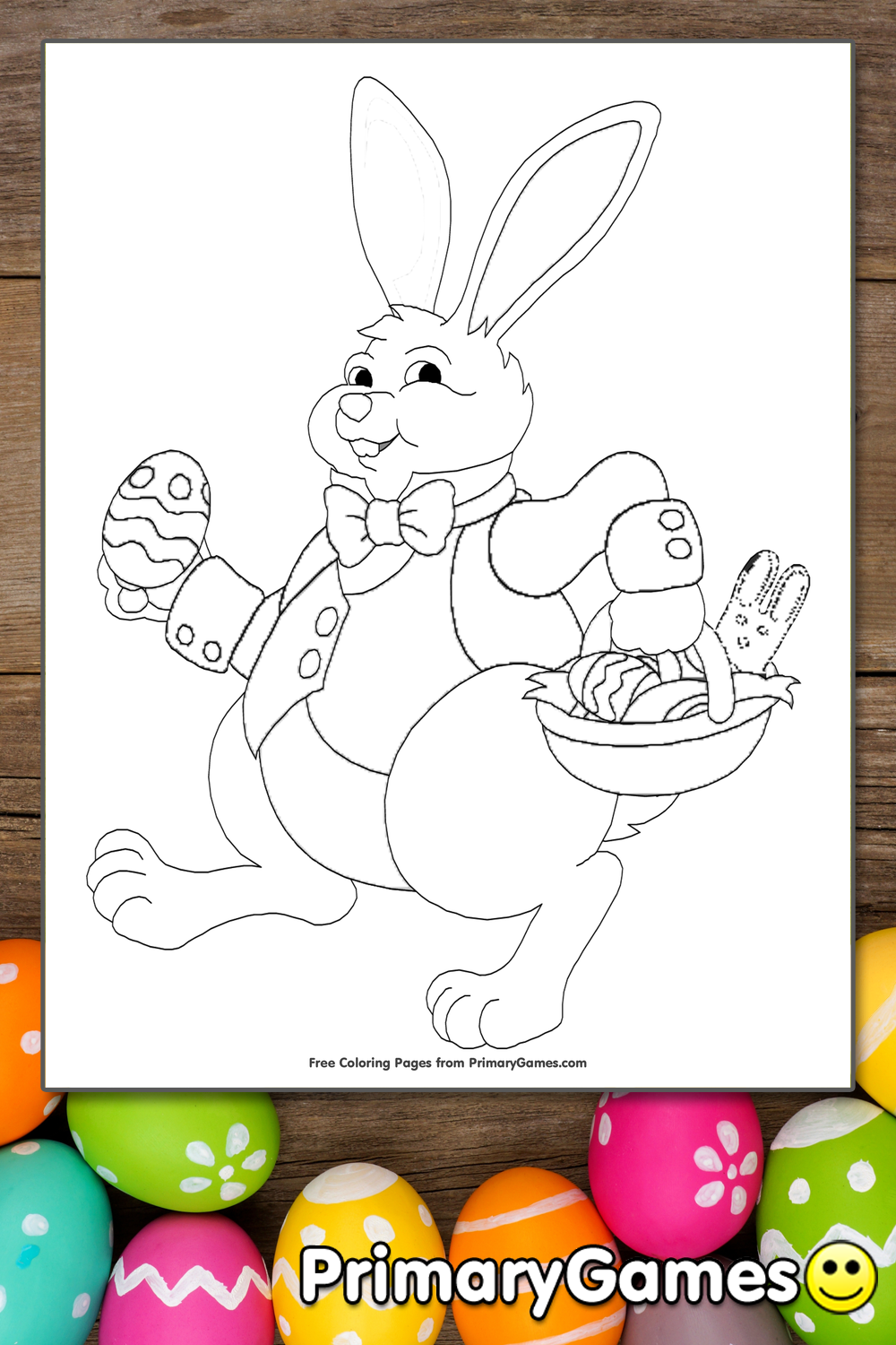 Spring Insects Coloring Page