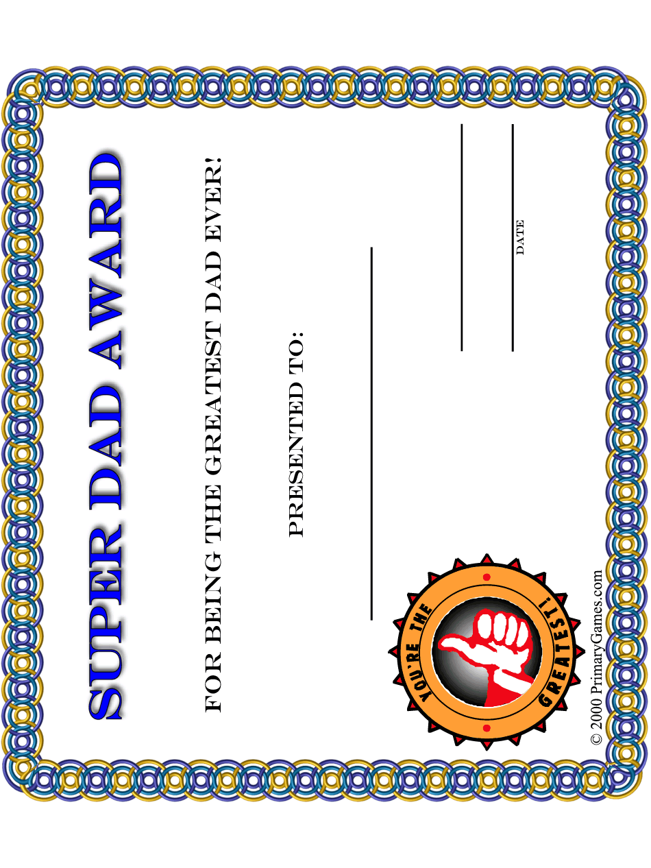 Certificate Coloring Pages