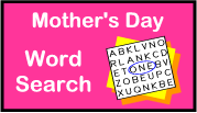 Mother's Day Word Search Puzzle