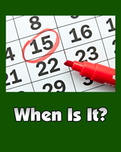 When is St. Patrick's Day?