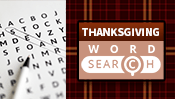 Thanksgiving Word Search