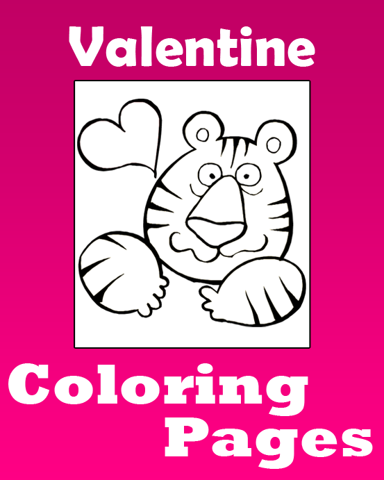 valentine monkey coloring pages - photo #34