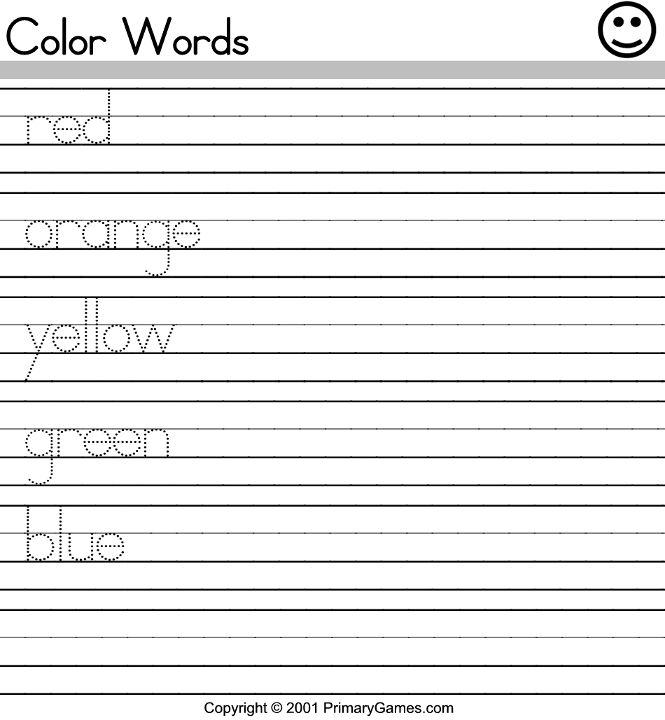 Free coloring pages from PrimaryGames