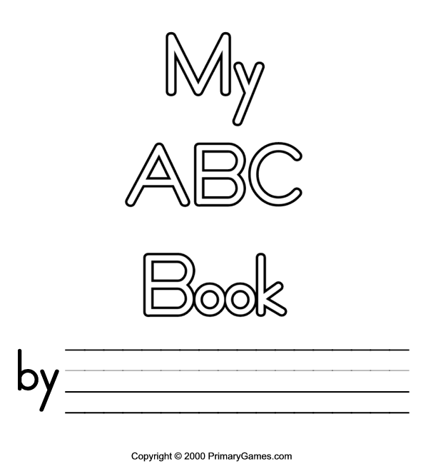 abc coloring book pages - photo #32