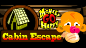 Monkey GO Happy Cabin Escape