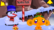 Monkey GO Happy North Pole
