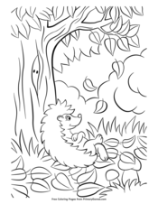 Fall Coloring Pages • FREE Printable PDF from PrimaryGames