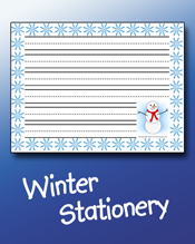 Winter Stationery