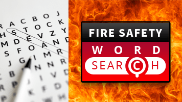 Fire Safety Word Search