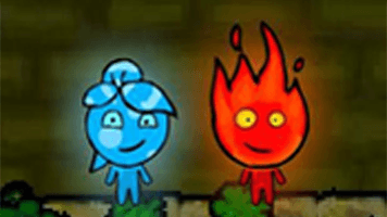 Fireboy and Watergirl in The Forest Temple Unblocked (Two Player Game)