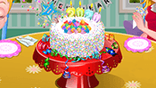 Hazel and Mom's Recipes: New Year Confetti Cake