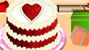 Sara's Cooking Class: Red Velvet Cake Gameplay 