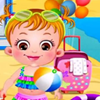 Baby Hazel at the Beach