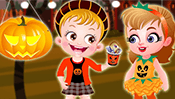 Baby Hazel Pumpkin Party