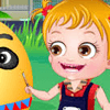 Baby Hazel Easter Fun