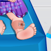 Baby Hazel Leg Injury