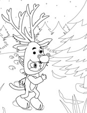 Winter Coloring Pages â€¢ FREE Printable PDF from PrimaryGames