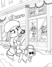 Winter Coloring Pages Free Printable Pdf From Primarygames