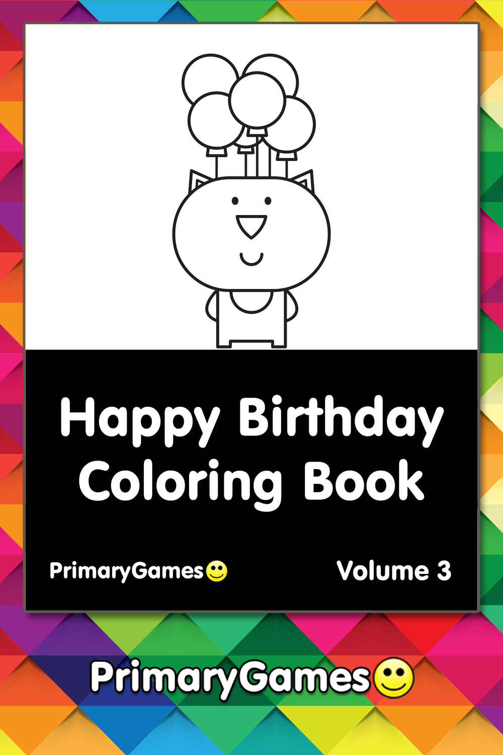 Happy Birthday Coloring eBook: Volume 3 • FREE Printable PDF from ...