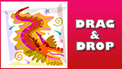 Chinese Dragon Drag & Drop Puzzle