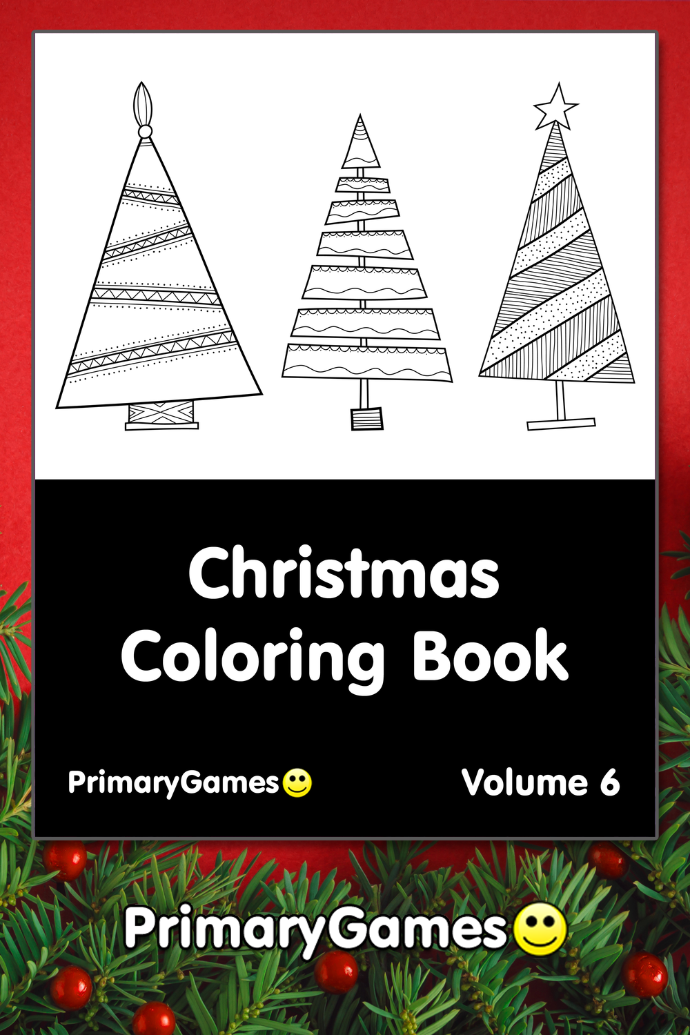 Christmas Coloring eBook: Volume 6 • FREE Printable PDF from PrimaryGames