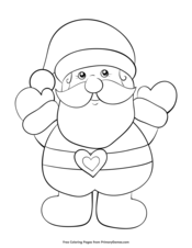 Download Christmas Coloring Pages Free Printable Pdf From Primarygames