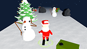 3D Santa Run