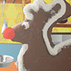Chocolate Reindeer Cookies