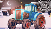 Christmas Tractor Racing