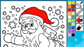 Christmas Coloring | Play Christmas Coloring on PrimaryGames