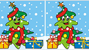 Find the Differences: Christmas Tree
