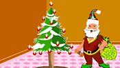 Santa Claus Room Decor