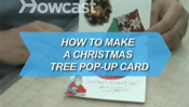 How To Make a Christmas Tree Pop-Up Card