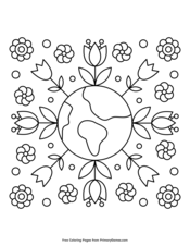 Earth Day Coloring Pages • FREE Printable PDF from PrimaryGames