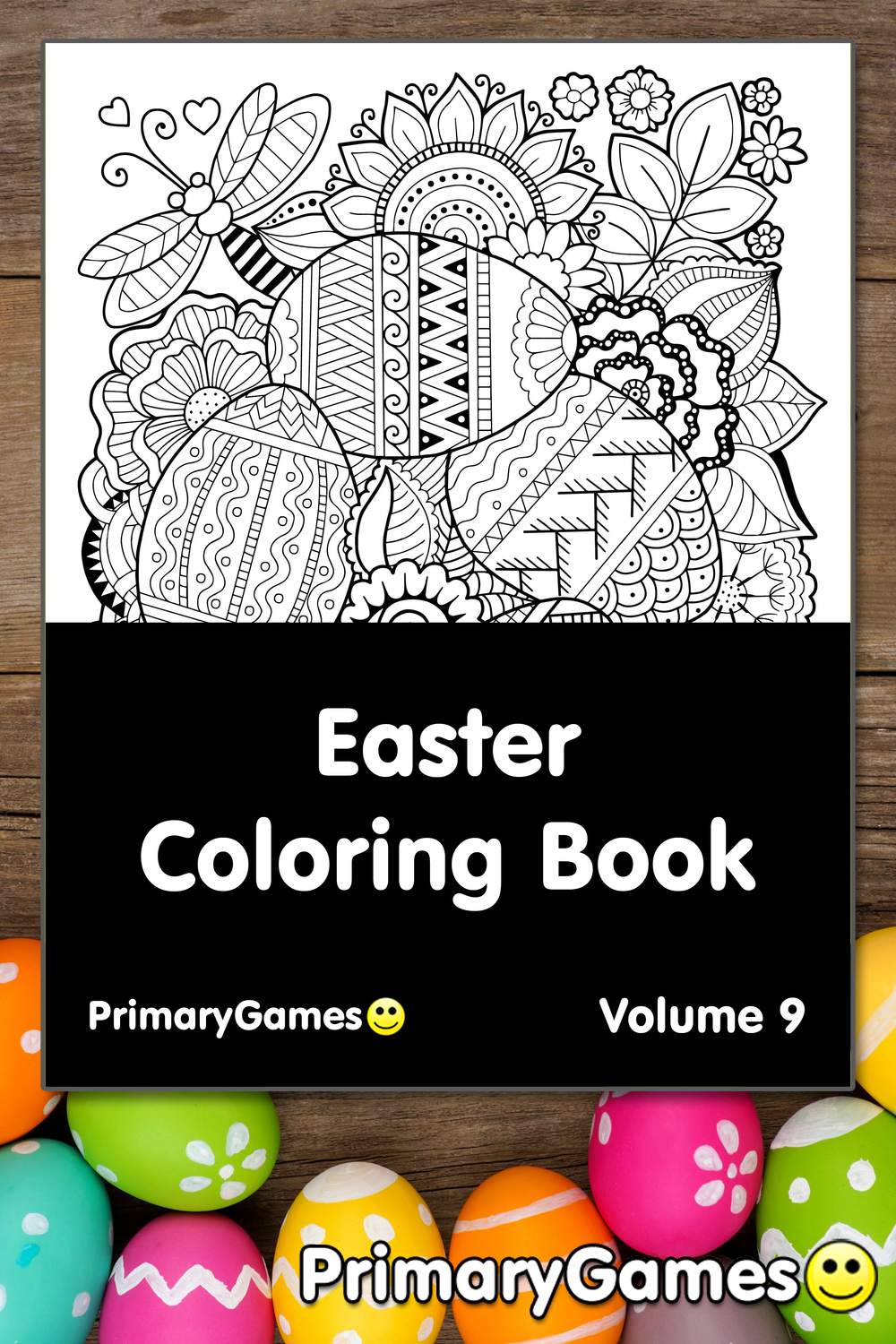 Easter Coloring eBook: Volume 9 • FREE Printable PDF from PrimaryGames
