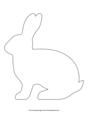 9400 Easter Bunny Coloring Pages Simple  Best Free