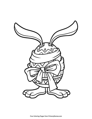 ears coloring page