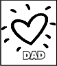 I Love You Dad Card