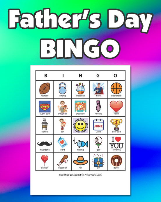 Father's Day Printable Game Fun Dad Games Dad Around the 