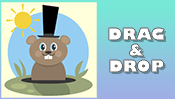 Groundhog Day Drag & Drop Puzzle