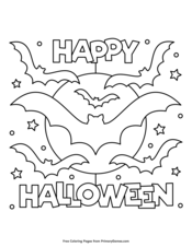Halloween Coloring Pages • FREE Printable PDF from PrimaryGames
