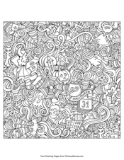 Featured image of post Halloween Coloring Pages For Adults Pdf