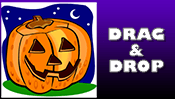 Jack-O-Lantern Drag & Drop Puzzle