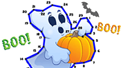 Halloween Dot to Dot Puzzle