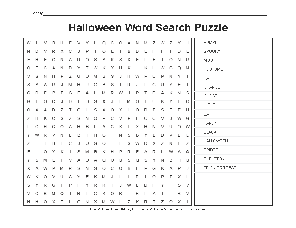 Printable Halloween Games Virtual Halloween Games Halloween 